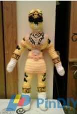 Crochet Fanatic - Christjan Bee - Yellow Power Ranger - Free