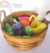 CrochetNPlayDesigns - CraftyAnna - Fruit