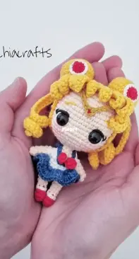 Sailor Moon Amigurumi by Chiara Cremon Chiacraft