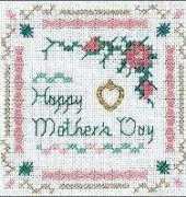 The Victoria Sampler Learning Collection Level 1 Sheaf Stitch BCS 1-7 - Happy Mother's Day