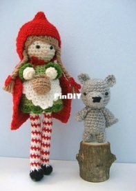 Amy Gaines - Little Red Riding Hood Amigurumi Pattern