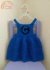 The Lavender Chair- Dorianna Rivelli -  Girl Minion Crochet Pattern -Free