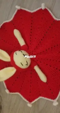Saints hattie lovey from theodore and rose pattern