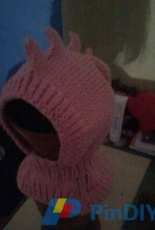 Dragon baby hat-knitting