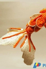 Semperly - 20g Crocheted Fish - Goldfish -  French - Free