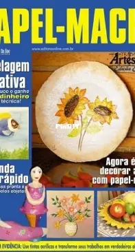 Trabalhos Artesanais Edicao Especial - Papel-Mache / Ano 3 - №28 - 2021 - Portuguese