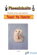Phoenixknits-Peanut the Hamster by Phoeny