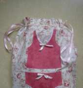 Bag to keep my underwear patchwork- Bolsa para guardar ropa interior