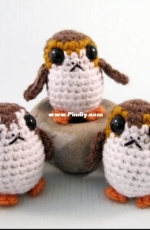 CRAFTYisCOOL: Amigurumi Star Wars Porg! Free Pattern