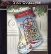 Dimensions - The Gold Collection 8819 Christmas Sled Stocking XSD