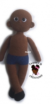 TammyBCreations - Tammy Blunte - crochet doll pattern 18 inch