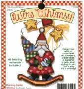 Dimensions 72199 Wire Whimsy - Rocking Santa Whimsy