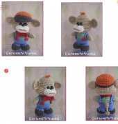 KumquaMonkey-Amigurumi Mo Mo Monkey Pattern-English