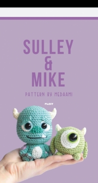 Medaami Creations - Imelda Liputri - Sulley and Mike