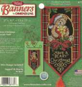Dimensions - Mini Banners 8775 Beary Christmas