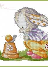 Somebunny Best of Friends from Cross Stitch Crazy 204
