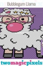 Two Magic Pixels  - Bubblegum Llama