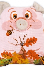 Riolis 1748 - Piglet Cushion