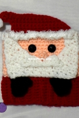 Blackstone Designs - Sonya Blackstone - Peeping Santa Boot Cuffs