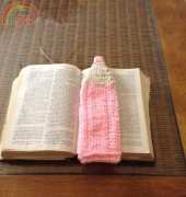 Large Pink Pencil Shaped Bookmark