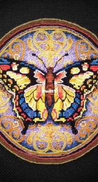 65095 Ornate Butterfly Dimensions