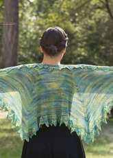 Forest Hills Ocean Tide Shawl by Kay Meadors-Free