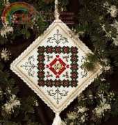 The Victoria Sampler - Holly Quilt Block