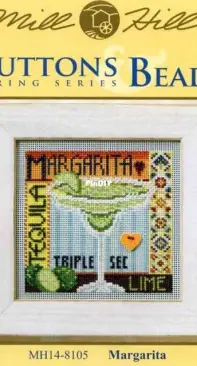 Mill Hill Buttons & Beads - Spring Series MH14-8105 Margarita XSD