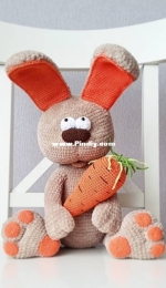 Crochet Wonders Design - Olga Kurchenko - Bunny morkovkin - Курченко Ольга - Зайчик Морковкин - Russian
