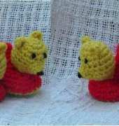 Desert Diamond Crochet - Rebecca Goldsmith- Honey Bear Booties
