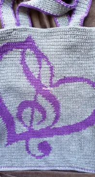 Willohbians Whimsey - Tammy Willoughby - Loves Music Tote