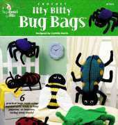 Annie's Attic 872251 Itty Bitty Bug Bags by Cynthia Harris