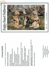 Happy Heart Patterns-HHF 305-Velveteen Rabbits