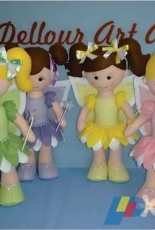 Dellour Art Ateliê - Soft Doll Fadas Baby Collor - Portuguese - Free