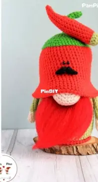 Pam Pino Design - Nazeli Mkrtchyan-Tadevosyan - Chili Pepper Gnome