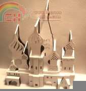 St. Basil's Cathedral (kirigami)