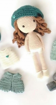 Ponto a Ponto Handmade - Carla Vigliucci - Doll Ema