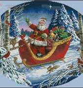 Dimensions - The Gold Collection 8664 Santa's Sleigh XSD