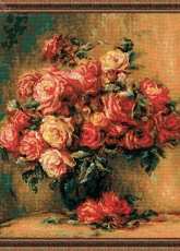 Riolis 1402 Bouquet of Roses (Renoir) XSD