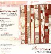 Rouenneries Quilt Pattern by French General for Moda Fabrics