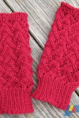 Cafe au Lait Mitts by Paula McKeever /Snapper Knits-English,French-Free