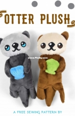 Otter Plush by Choly Knight - Sew Desu Ne? - Free