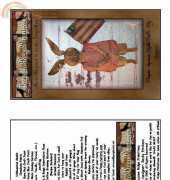 Tennessee Ridge Primitives - Primitive American Rabbit Doll & Flag