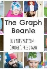 Playin Hooky Designs - Liz McQueen - The Graph Beanie