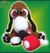 Delicious Crochet - Paola Navarro- Skippy the Puppy