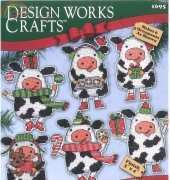 Design Works 1695 Christmas Cow (Plastic Canvas)