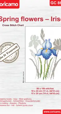 Coricamo - GC 8621 - Spring Flowers - Irises