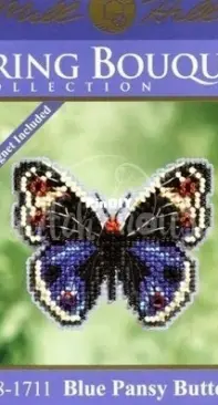 Mill Hill Monarch Butterfly Cross Stitch Kit MH182105