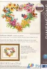 Dimensions 70-35336 Wildflower Wreath