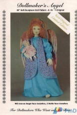 Kezi Original-Dollmaker's 20"Angel Soft Sculpture Doll-2004